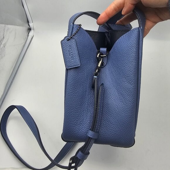 Coach Hadley Hobo 21 Stone Blue - Picture 3 of 7